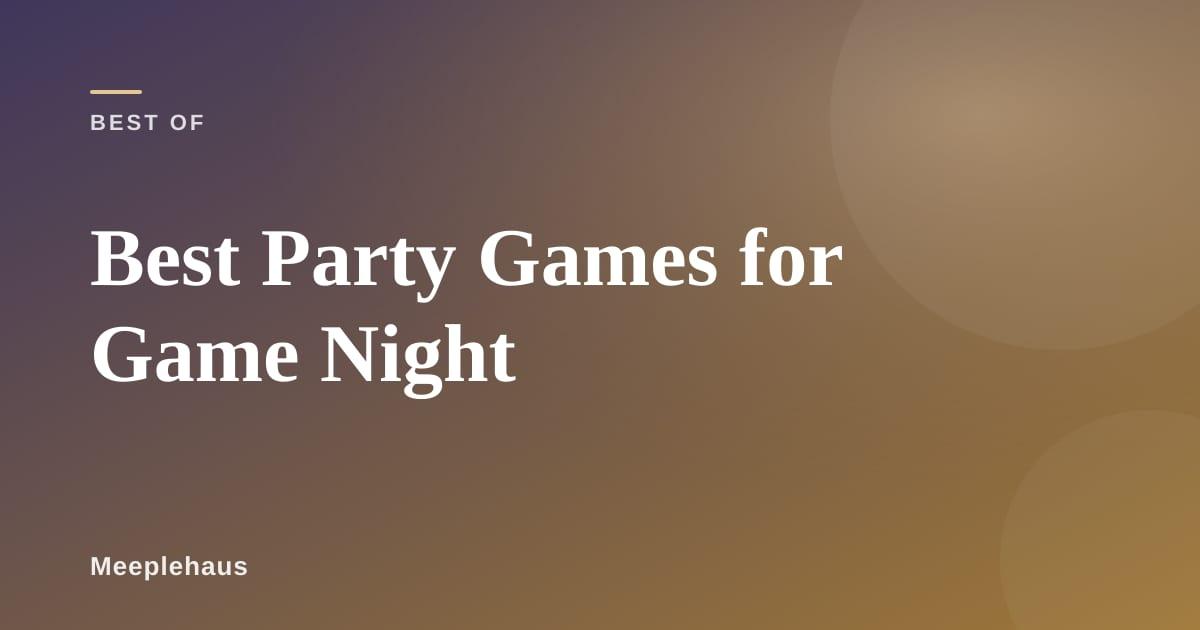 Group of friends laughing during a party game